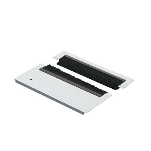 DK Gland plate module, For W: 800 mm, For cable entry with brush, super-airtight