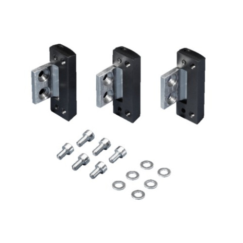 CM 180&deg; hinge, for CM, standard door, RAL 9011/9006 (pack of 3)