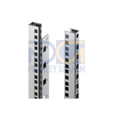 DK 482.6 mm (19") mounting angles, 24 U, For H: 1200 mm