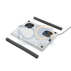 DK Fan mounting plate, WxD: 600x800/1000/1200 mm, 230 V, 1 ~, 50/60 Hz, For TS