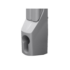 TS Comfort handle, for TS, TS IT, SE, PC, IW, for semi-cylinder, RAL 7035