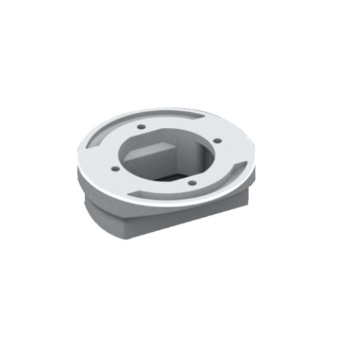 CP Adaptor CP 120/60, from support arm connection &Oslash; 130 mm to 120 x 65 mm