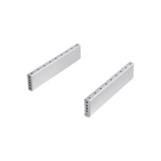 TS Trim panel, sides, H: 100 mm, for W: 800 mm, RAL 7035, sheet steel