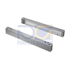 TS Base/plinth component, front and rear, H: 100 mm, for W: 800 mm (pack of 2)