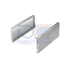 TS Trim panel, sides, H: 200 mm, for W: 500 mm, Stainless steel 1.4301 (pack of 2)