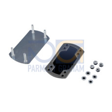 CP Cover plate, for support arm connection 120x65 mm