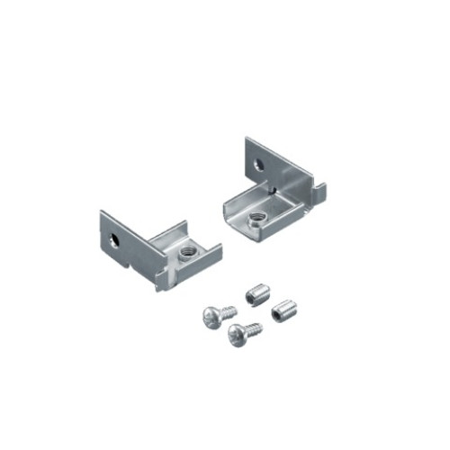 Angle bracket, C-section for attachment to the horizontal section (pack of 8)