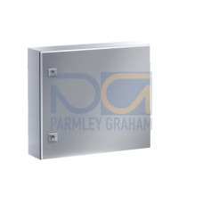 AE Compact enclosure, WHD: 500x500x210 mm, Stainless steel 1.4301