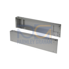 TS Base/plinth component, front and rear, H: 200 mm, for W: 800 mm (pack of 2)