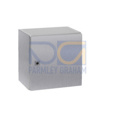 AE Compact enclosure, WHD: 300x300x210 mm, Stainless steel 1.4301