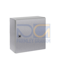 AE Compact enclosure, WHD: 380x380x210 mm, Stainless steel 1.4301