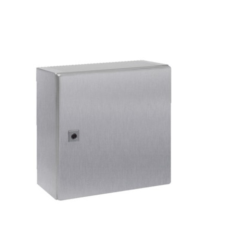 AE Compact enclosure, WHD: 380x380x210 mm, Stainless steel 1.4301