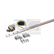 DK Earth rail, vertical, L: 545 mm, For H: 800 mm, For TS