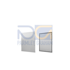 DK Side panel, For TS, TS IT, lockable, HxD: 1200x800 mm, RAL 7035 (pack of 2)