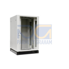 TE 8000 network rack, pre-configured, WHD: 800x1200+100x800 mm, with g