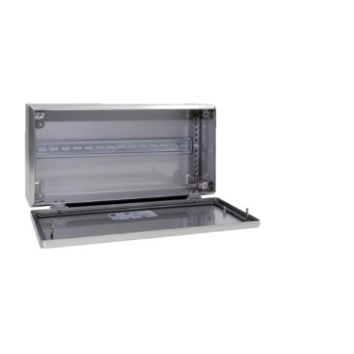 BG Bus enclosure, WHD: 400x200x123 mm, Stainless steel 1.4301