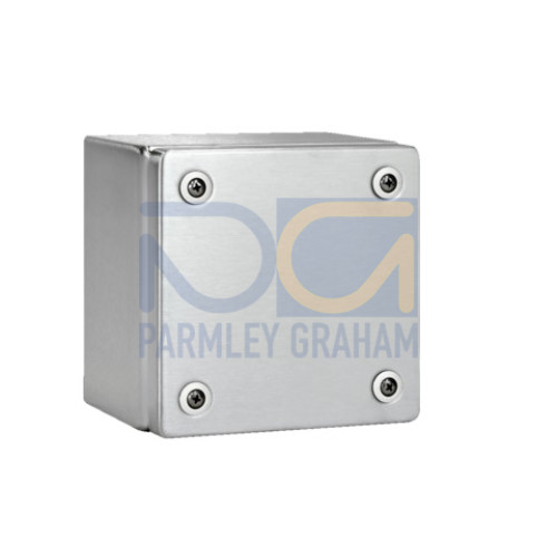 KL Terminal box, WHD: 150x150x120 mm, Stainless steel 1.4301