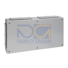 600 mm X 300 mm X 120 mm - Terminal boxes KL with gland plate (WxHxD)