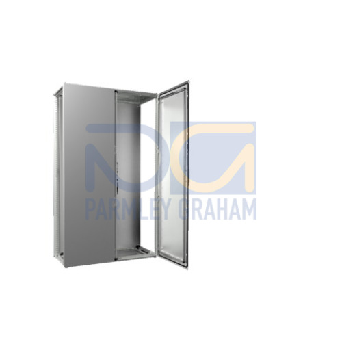 VX Baying enclosure system, WHD: 1200x2000x500 mm, two doors