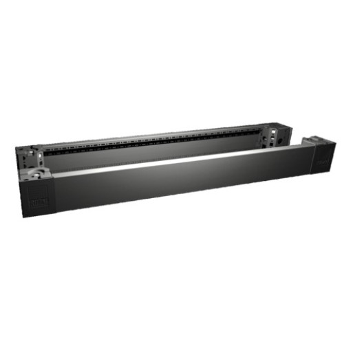 VX Base/plinth corner piece with panel front and rear, H: 100 mm, for W: 1000 mm (Pack 2)