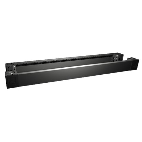 VX Base/plinth corner piece with panel front and rear, H: 100 mm, for W: 1200 mm (Pack 2)