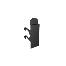 Baying cover, for base/plinth system VX,  for H: 200 mm