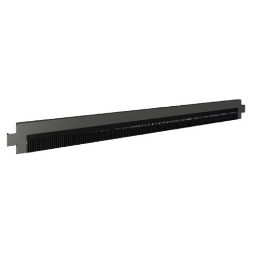 VX Base/plinth trim panel, with brush strip, for W/D: 1200 mm