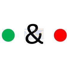 285mm - green & red - WLS28-2 dual colour LED strip-light - unswitched, Non-Cascade IP50