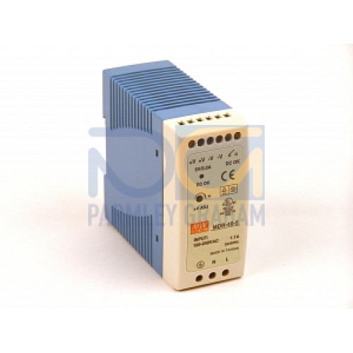 24V DC 1.7A, 85-264V AC 1ph input (40W) Power Supply
