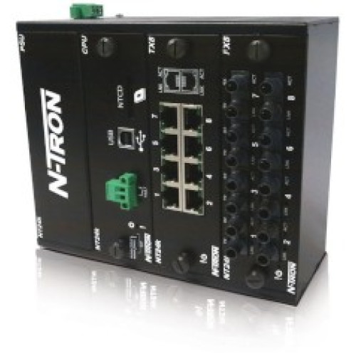 NT24K-DR16-AC Modular Managed Ethernet Switch, AC