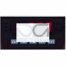 AC Voltage & Current Meter, Red Display, AC Powered