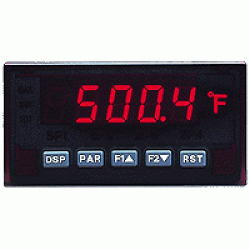 PAX&reg; Temperature Meter, Red Display, DC Powered