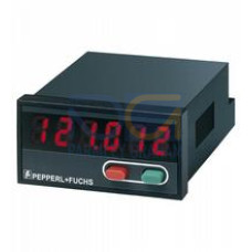 Type: 7-segment LED display, red, Number of digits: 6, Display interval: -199999 ... 999999 with suppression of leading zeros, Decimal point: 0 to max 3 fractional digits, Scale factor: 0.0001 ... ..