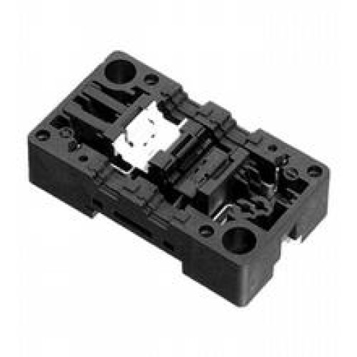 AS-Interface module mounting base with adressing jack for connection to flat cable (AS-Interface and external auxiliary power), Degree of protection: IP67 according to EN 60529 (only in connection ..