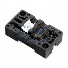 AS-Interface module mounting base for connection to flat cable (AS-Interface and external auxiliary power), Degree of protection: IP67 according to EN 60529 (only in connection with module or cover..