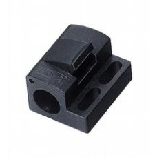 Plastic mounting adapter, 12 mm