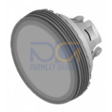 Pressure cover for illuminated pushbutton module