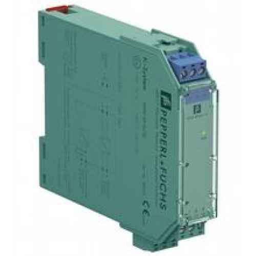 Voltage Repeater, Device provides intrinsically safe circuits for equipment protection level: Ma , Mb, Signal type: Analog input, Number of channels: 1, Field-side signal: 0 ... 9 V, Control-side s..