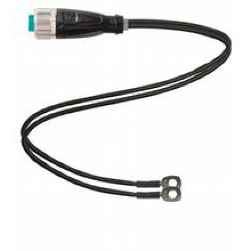 Y connection cable M12 socket straight A-coded 4-pin, PUR 2x single cores, Length: 1 m