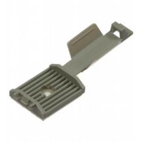 Mounting clip for AS-Interface flat cable, Mounting: Adhesive or screw mounting Attached with cheese-head screws and optional spring washer.