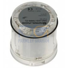 Stack light LED permanent light element, clear, Degree of protection: IP65, Degree of protection: EN 60529