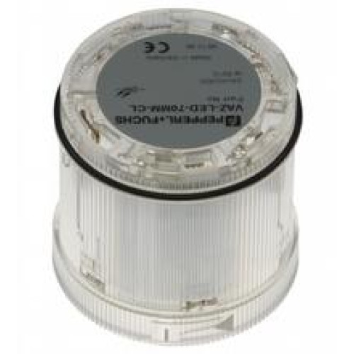 Stack light LED permanent light element, clear, Degree of protection: IP65, Degree of protection: EN 60529