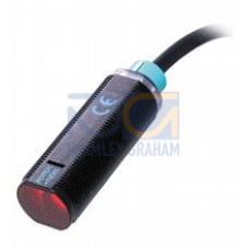 Retroreflective sensor - Effective detection range: 0 ... 4 m, Light source: LED, Light type: modulated visible red light , 640 nm, Signal output: N-channel MOSFET, short circuit protected, Switchi..