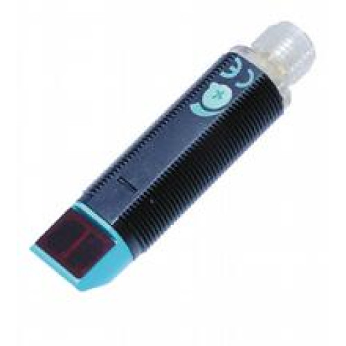 Diffuse mode sensor - Detection range: 50 ... 400 mm adjustable, Light source: LED, Light type: modulated visible red light , 640 nm, Signal output: N-channel MOSFET, short circuit protected, Switc..