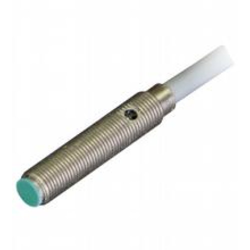 Switching function: Normally open (NO), Output type: PNP, Installation: flush, Output polarity: DC, Output type: 3-wire, Thread mold: M5, Construction type: Cylindrical, thread, Series: Cylindrical t