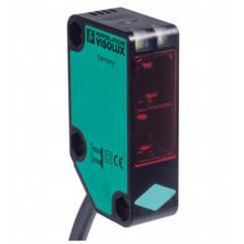 Retroreflective sensor - Effective detection range: 0 ... 9000 mm, Light source: LED, Light type: modulated visible red light , 630 nm, Signal output: 2 push-pull (4 in 1) outputs, short-circuit pr..