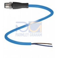 Cable connector, M12, 2-pin, NAMUR, PUR cable, Length: 1 m, Cores: 2 x 0.34 mm2