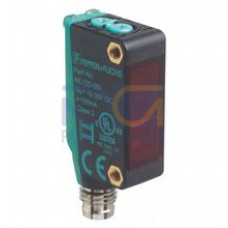 Retroreflective sensor - Effective detection range: 0 ... 5 m, Light source: LED, Light type: modulated visible red light, Signal output: 1 NPN output, short-circuit protected, reverse polarity pro..