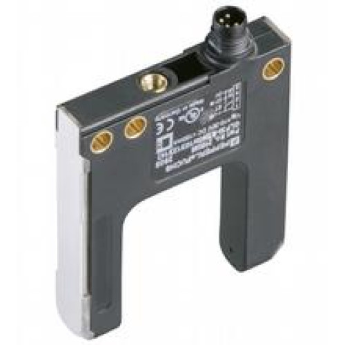 Photoelectric slot sensor - Slot width: 30 mm, Light source: LED , 640 nm pulsing, Light type: modulated visible red light, Signal output: 1 PNP, short-circuit protected, reverse polarity protected..