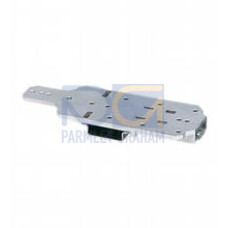 Mounting aid for DIN rail